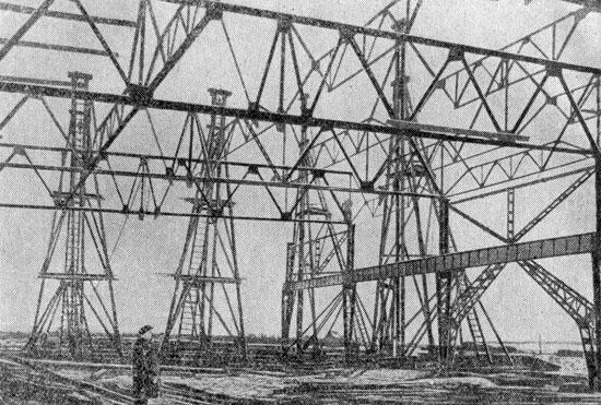 Строительство цеха (1927 г.)