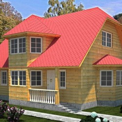 Проект дома из бруса 1