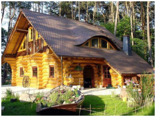 Фото красивые деревянные дома