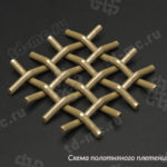 Латунная сетка тканая
